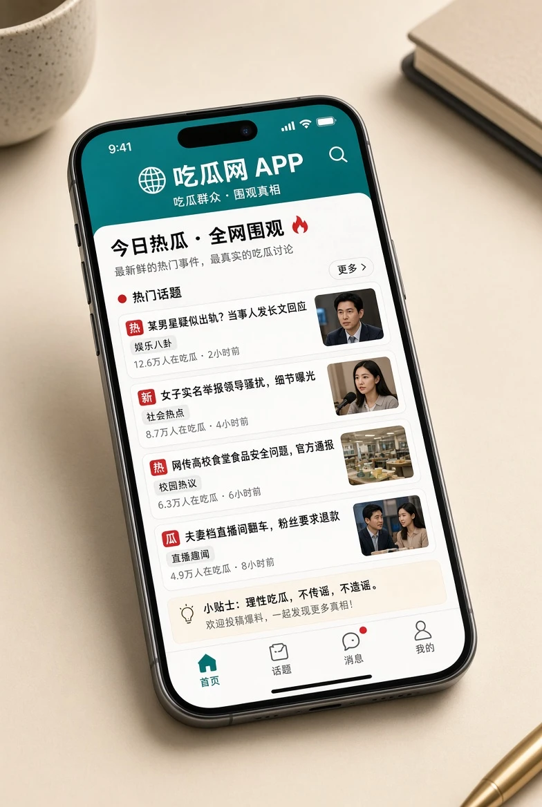 吃瓜网APP服务图